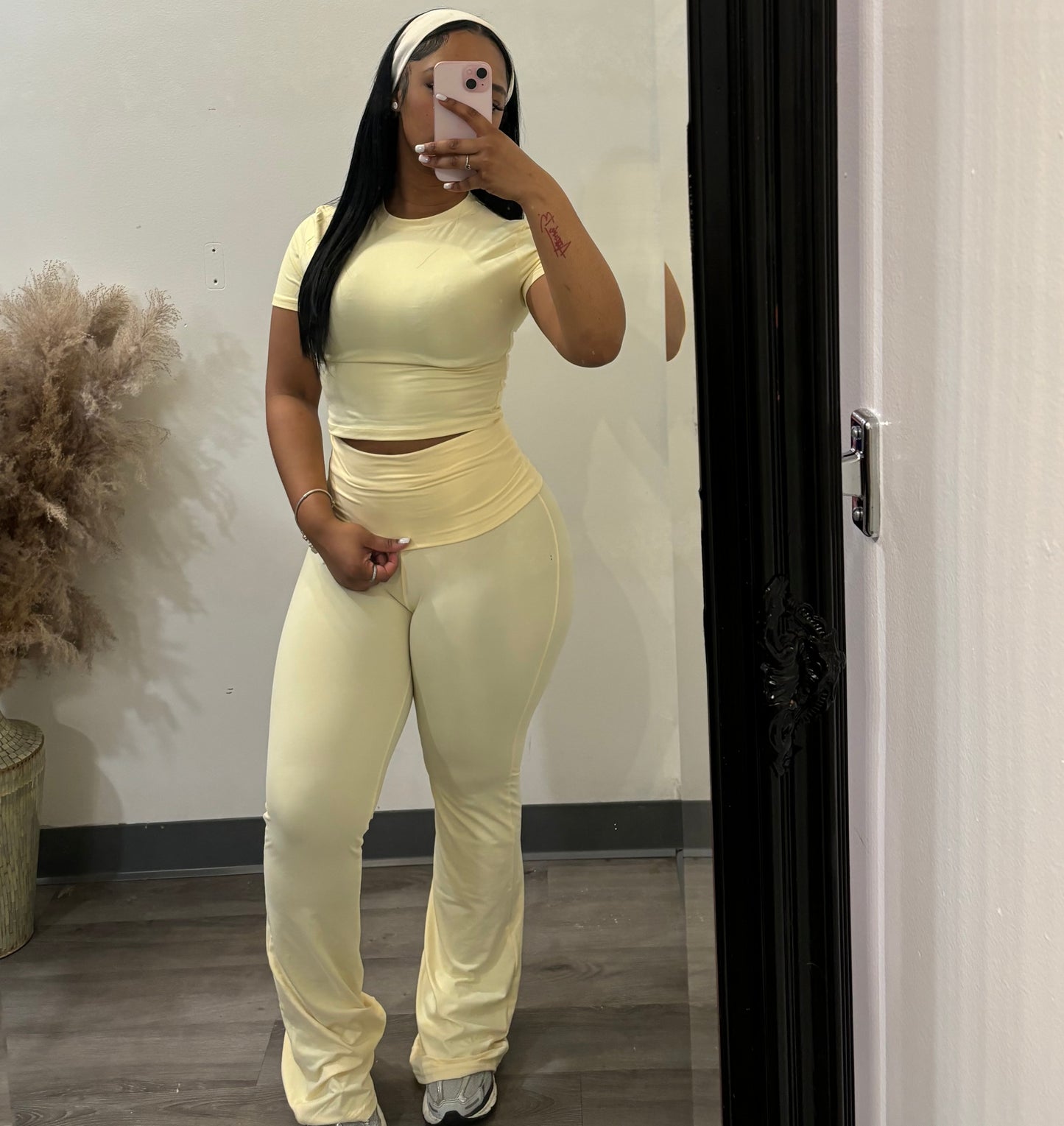 Fold Over Legging Set