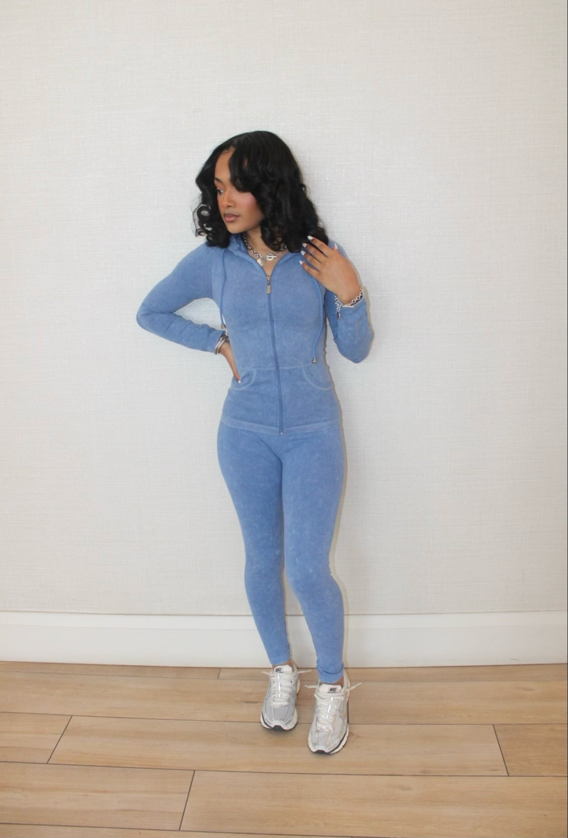 Kelsey Acid Wash Tracksuit