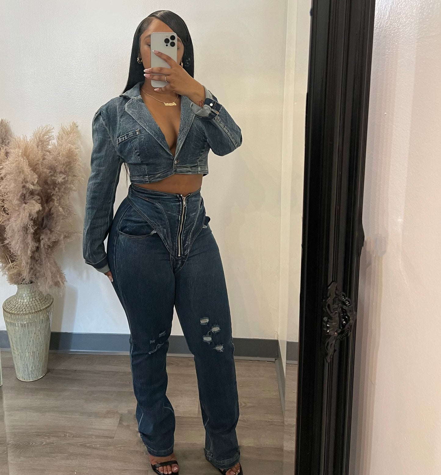 Denim Jean Set