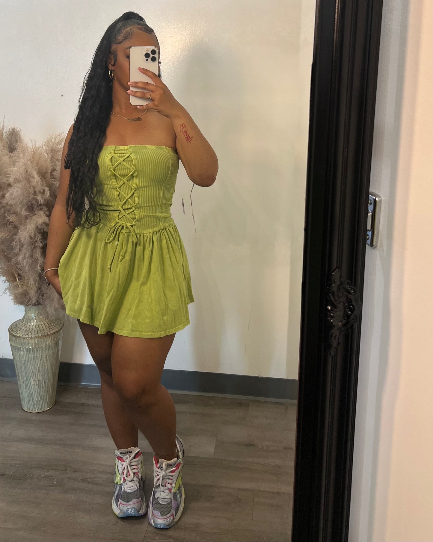 Lace Me Up Tennis Dress