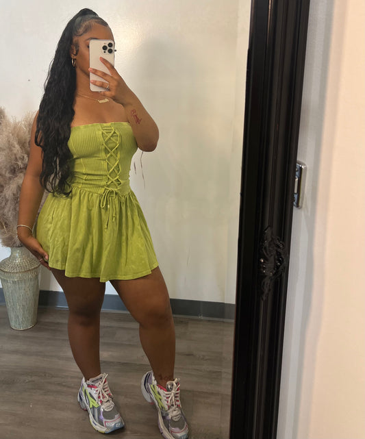 Lace Me Up Tennis Dress