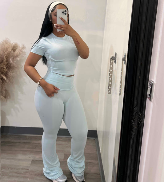 Fold Over Legging Set