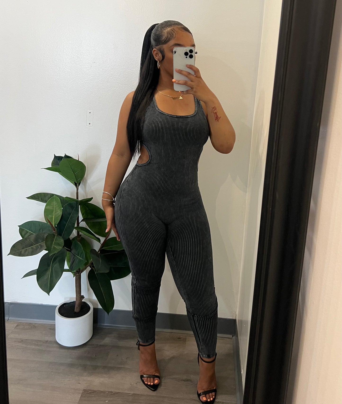 Ashanti Backless Jumpsuit