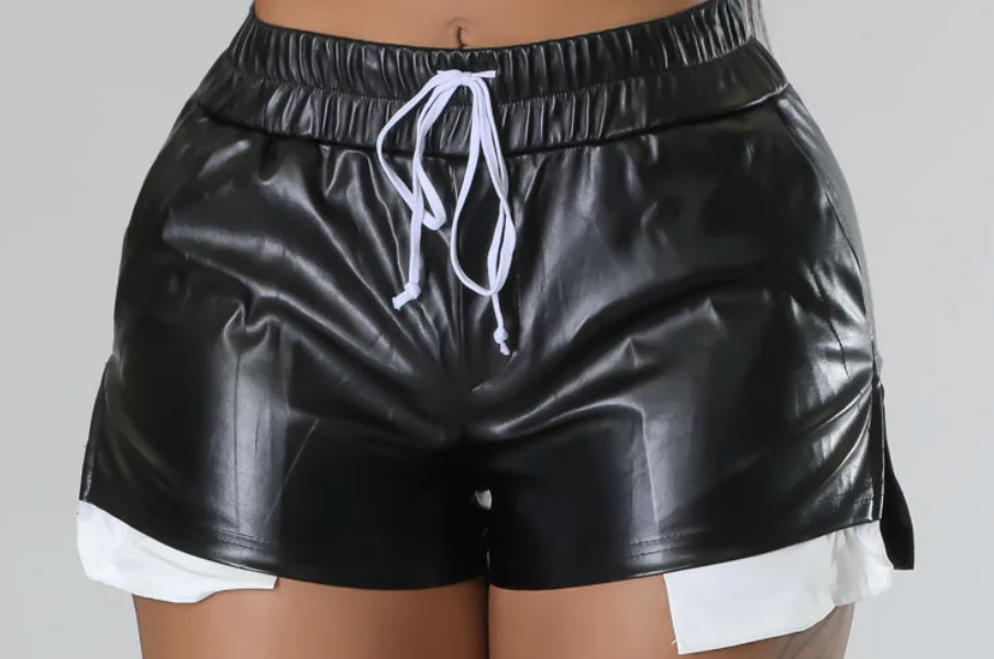 Wild Leather Shorts